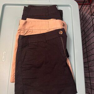 Shorts, sizes 8 & 10: all from Old Navy